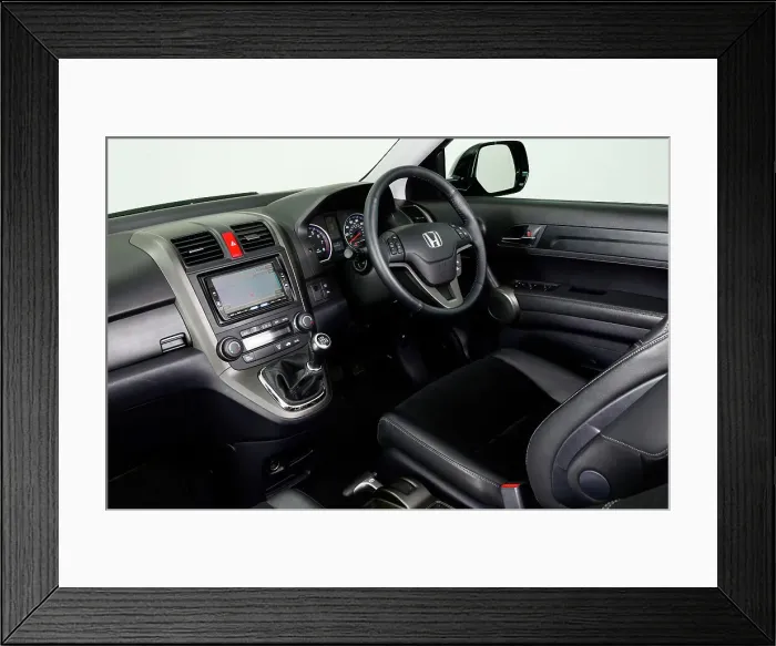 Framed Print : 2010 Honda CRV Framed Print : 2010 Honda CRV