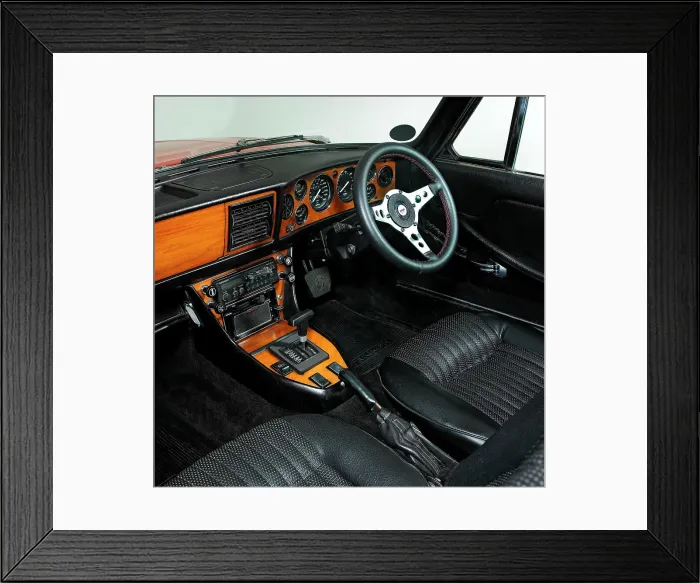 Framed Print : 1973 Triumph Stag Framed Print : 1973 Triumph Stag