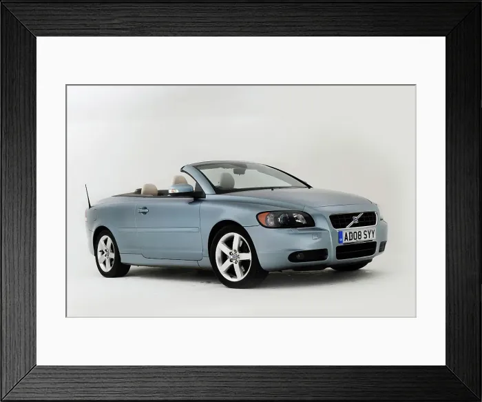 Framed Print : 2008 Volvo C70 Framed Print : 2008 Volvo C70
