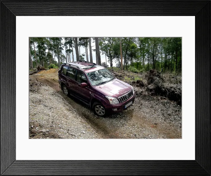 Framed Print : 2003 Toyota Landcruiser Framed Print : 2003 Toyota Landcruiser