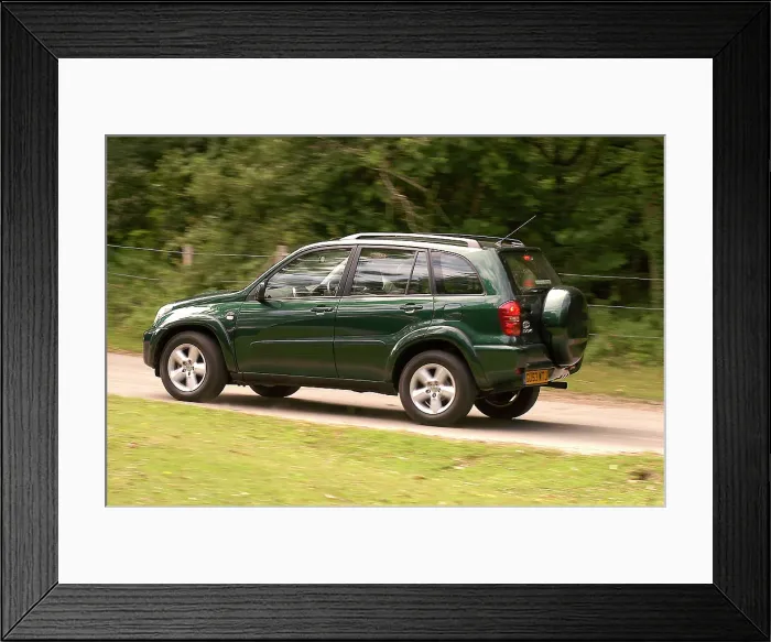 Framed Print : 2003 Toyota Rav 4 Framed Print : 2003 Toyota Rav 4