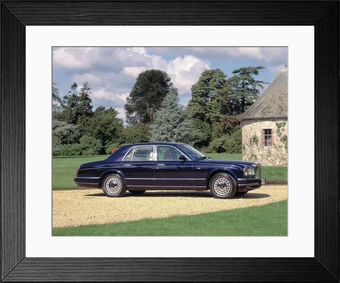 Framed Print : 1999 Rolls Royce Silver Seraph Framed Print : 1999 Rolls Royce Silver Seraph