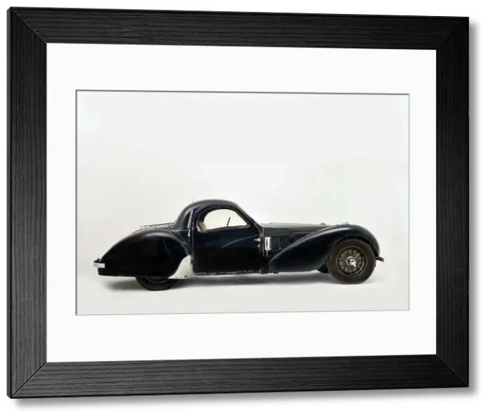 Framed Print : Bugatti type 57S 1937. Artist: Simon Clay