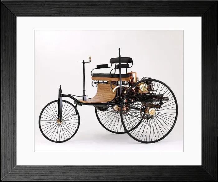 Framed Print : 1885 Benz Three Wheeler Framed Print : 1885 Benz Three Wheeler