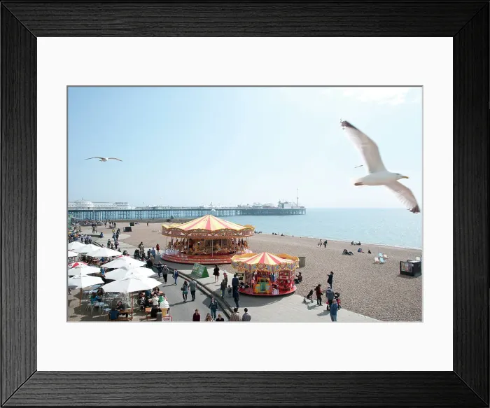 Framed Print : Sea Front at Brighton Framed Print : Sea Front at Brighton
