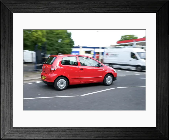 Framed Print : 2011 Volkswagen Fox Urban Framed Print : 2011 Volkswagen Fox Urban