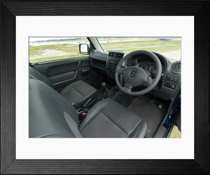 Framed Print : 2009 Suzuki Jimny SZ4 Framed Print : 2009 Suzuki Jimny SZ4