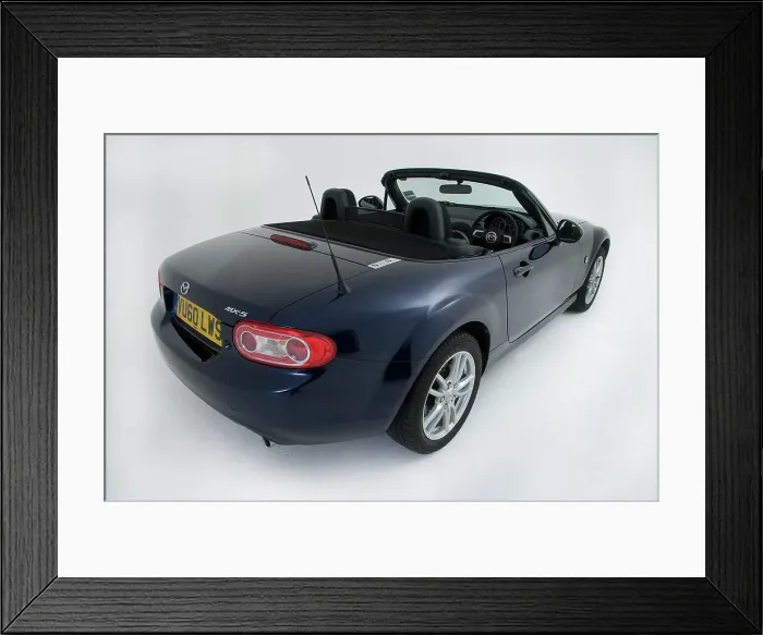 Framed Print : 2010 Mazda MX5 Framed Print : 2010 Mazda MX5