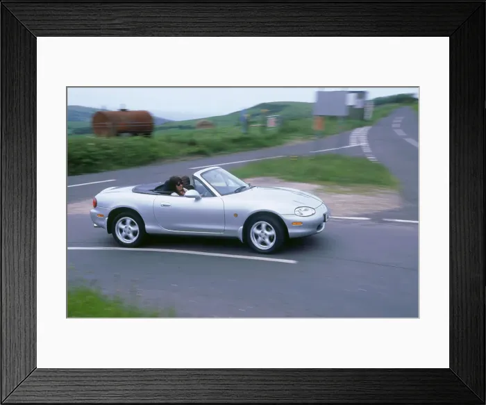 Framed Print : 1999 Mazda MX5 Framed Print : 1999 Mazda MX5