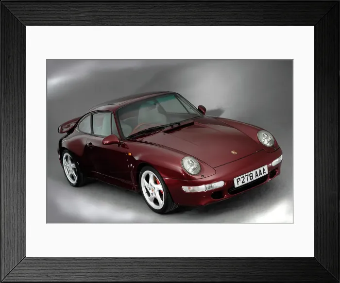 Framed Print : 1996 Porsche 993 Turbo Framed Print : 1996 Porsche 993 Turbo