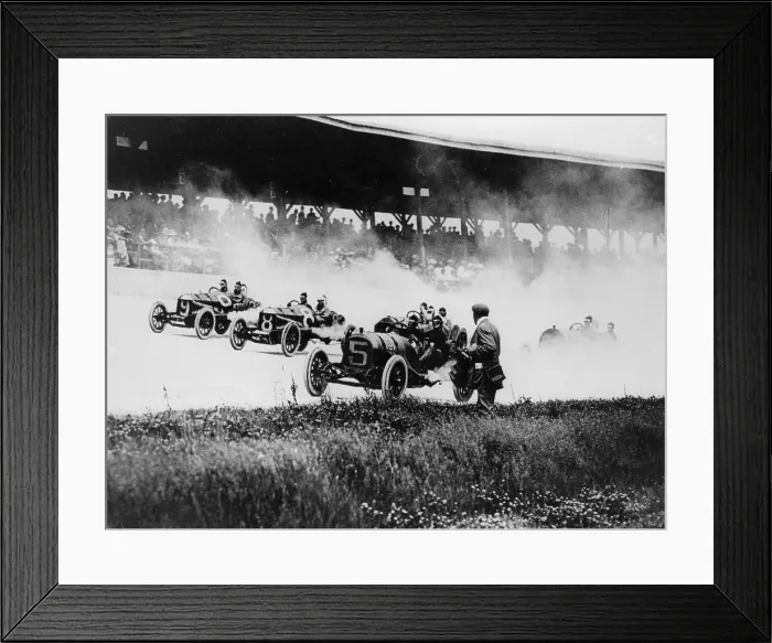 Framed Print : Indianapolis 500 Mile Race, Indiana, USA, early 1920s Framed Print : Indianapolis 500 Mile Race, Indiana, USA, early 1920s