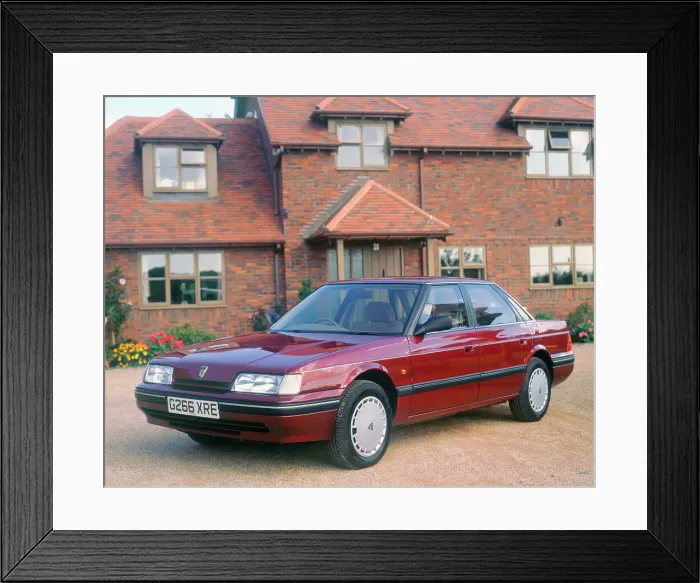 Framed Print : 1989 Rover 820 SE Framed Print : 1989 Rover 820 SE