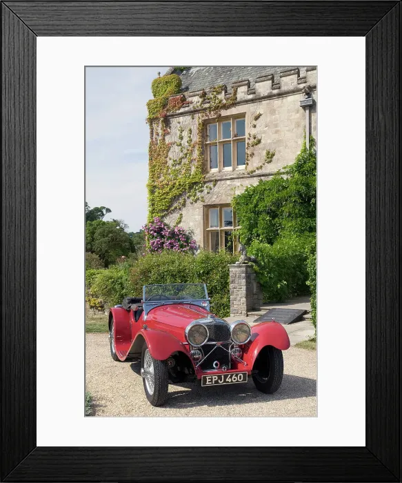 Framed Print : 1937 SS 100 Framed Print : 1937 SS 100