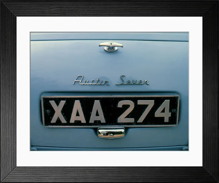 Framed Print : 1959 Ausin Mini Seven Framed Print : 1959 Ausin Mini Seven