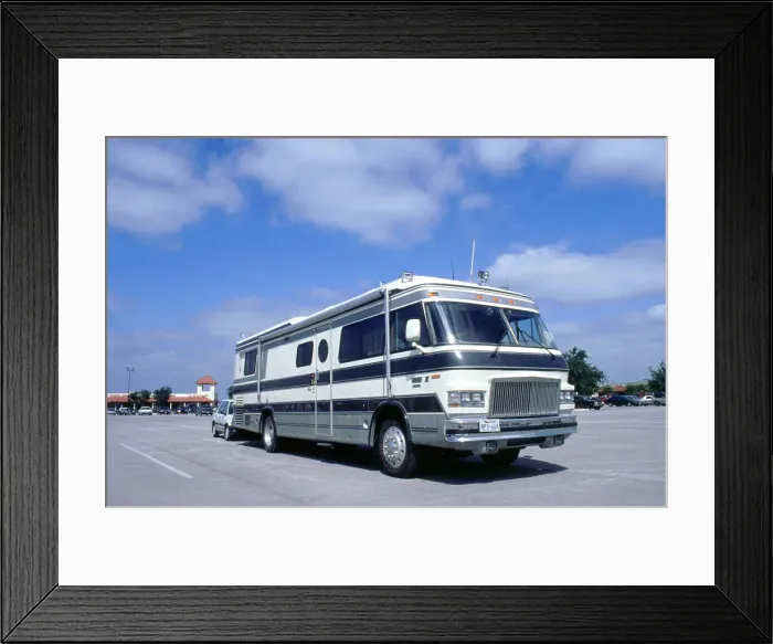 Framed Print : American Camper Framed Print : American Camper