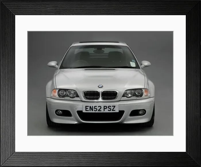 Framed Print : 2002 BMW M3 Coupe Framed Print : 2002 BMW M3 Coupe