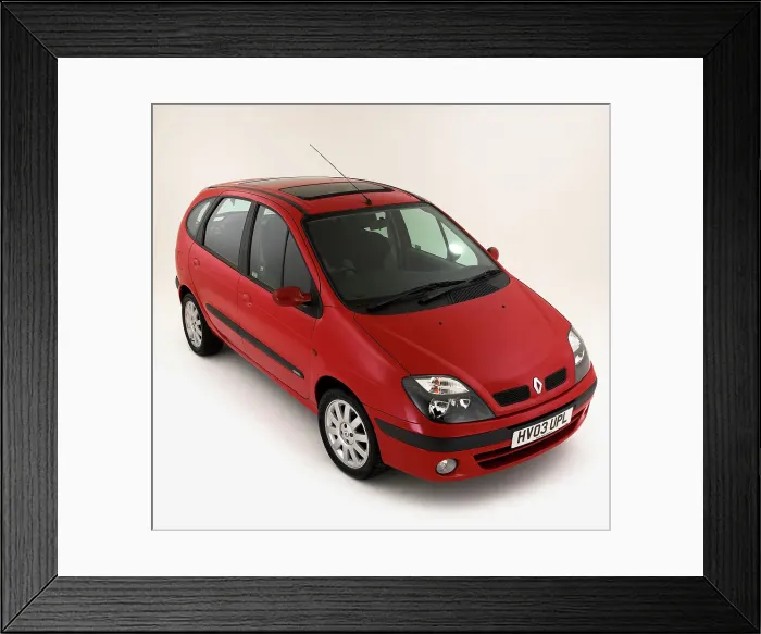 Framed Print : 2003 Renault Scenic Framed Print : 2003 Renault Scenic