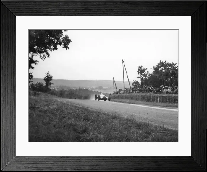 Framed Print : Rudolf Caracciola in his Mercedes, French Grand Prix, Rheims, 1938 Framed Print : Rudolf Caracciola in his Mercedes, French Grand Prix, Rheims, 1938