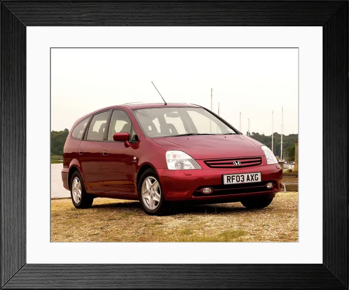 Framed Print : 2003 Honda Stream 2.0 LSE Sport Framed Print : 2003 Honda Stream 2.0 LSE Sport