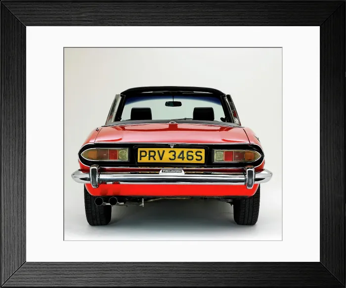 Framed Print : 1973 Triumph Stag Framed Print : 1973 Triumph Stag