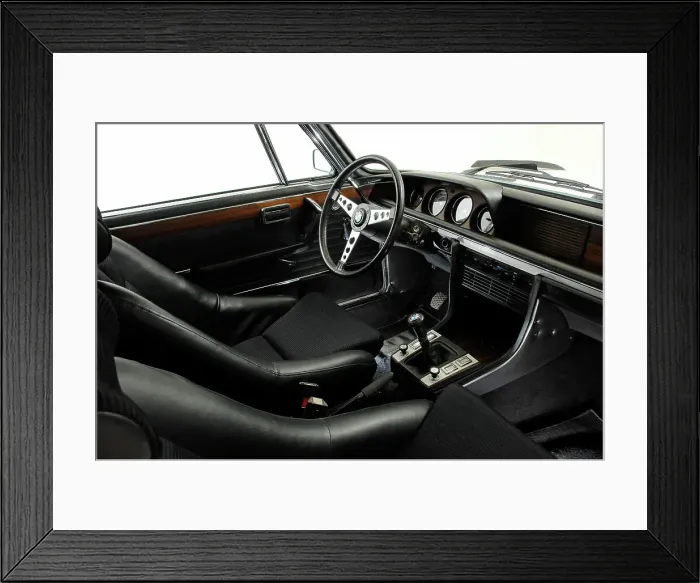 Framed Print : 1974 BMW 3.0 CSL Batmobile Framed Print : 1974 BMW 3.0 CSL Batmobile