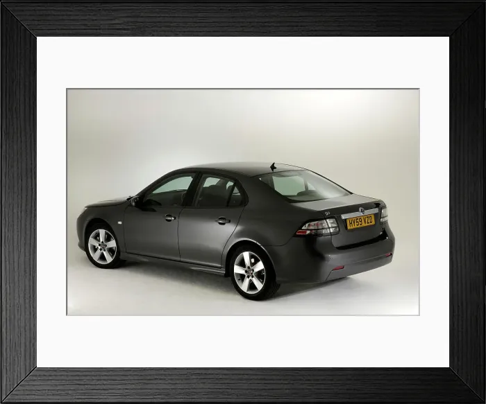 Framed Print : 2009 Saab 93