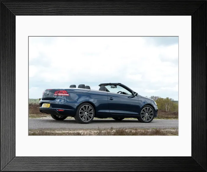 Framed Print : 2011 Volkswagen EOS 2.0 Tdi Framed Print : 2011 Volkswagen EOS 2.0 Tdi