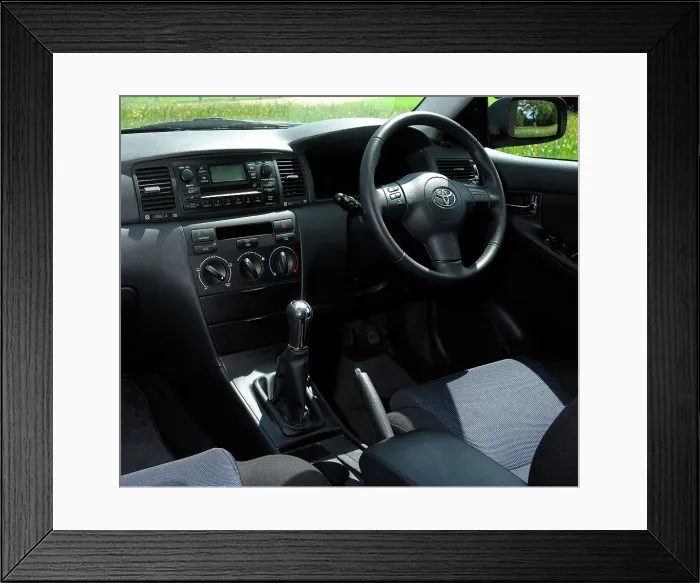 Framed Print : 2004 Toyota Corolla Framed Print : 2004 Toyota Corolla