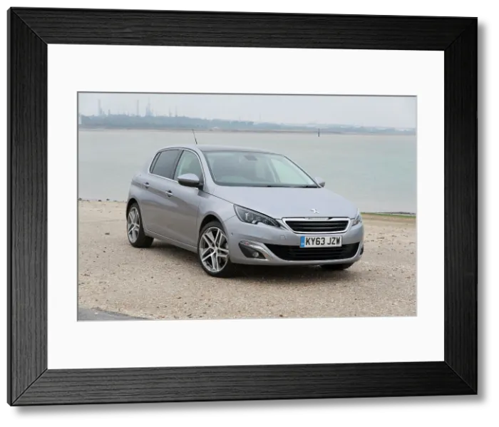 Framed Print : 2014 Peugeot 308 THP 156 Feline Framed Print : 2014 Peugeot 308 THP 156 Feline
