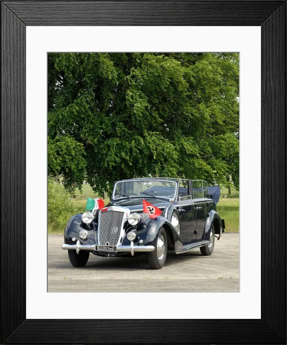 Framed Print : 1938 Lancia Astura Lungo Mussolini Framed Print : 1938 Lancia Astura Lungo Mussolini