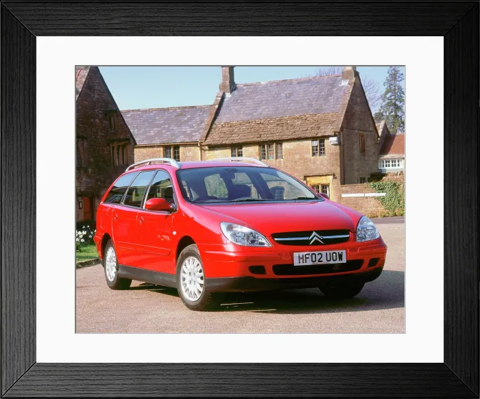 Framed Print : 2002 Citroen C5 Hdi