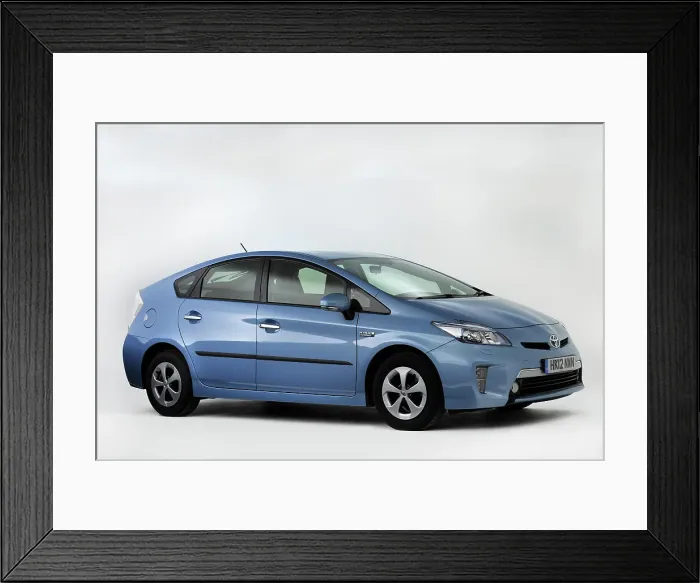 Framed Print : 2012 Toyota Prius Framed Print : 2012 Toyota Prius