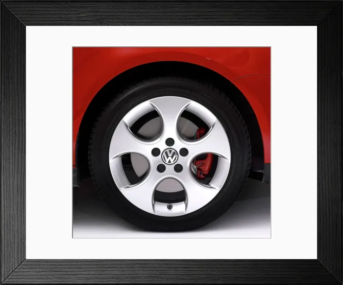 Framed Print : 2004 VW Golf Gti Framed Print : 2004 VW Golf Gti