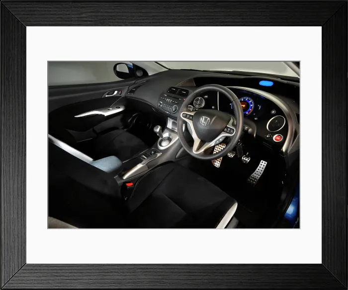 Framed Print : 2007 Honda Civic