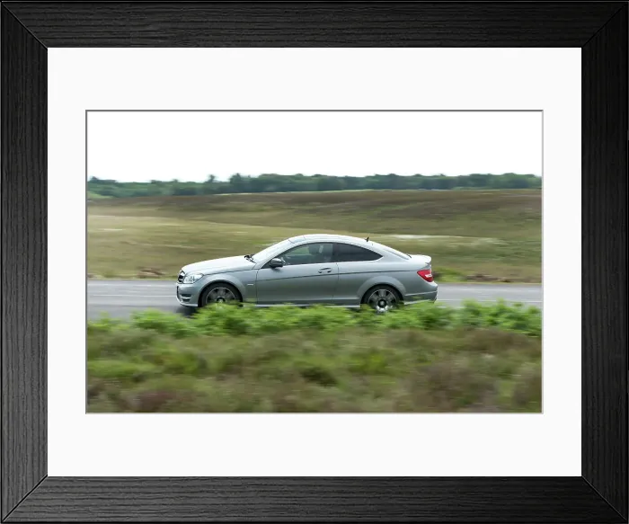 Framed Print : 2013 Mercedes Benz C250 Cdi Coupe AMG Sport Framed Print : 2013 Mercedes Benz C250 Cdi Coupe AMG Sport