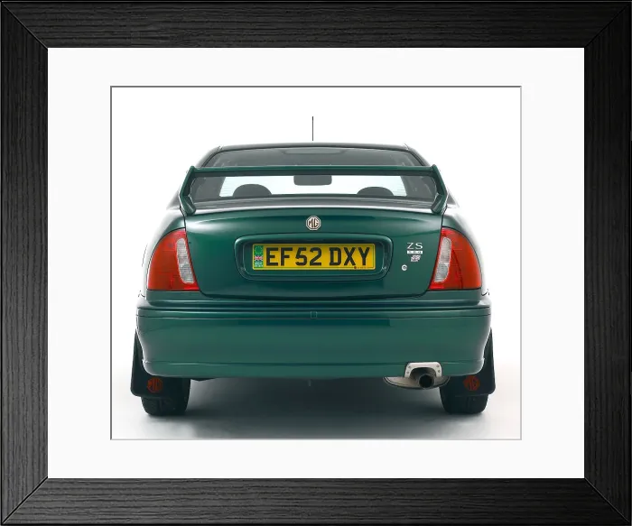 Framed Print : 2002 MG ZS V6 Framed Print : 2002 MG ZS V6