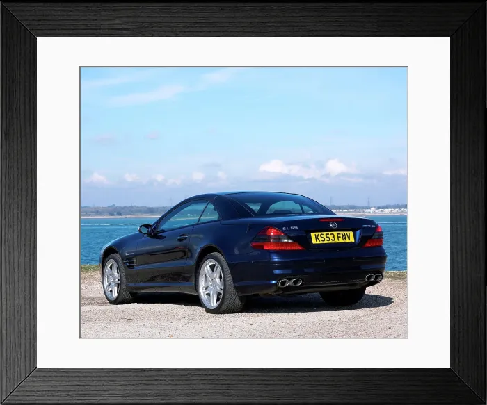 Framed Print : 2003 Mercedes Benz SL55 AMG Framed Print : 2003 Mercedes Benz SL55 AMG