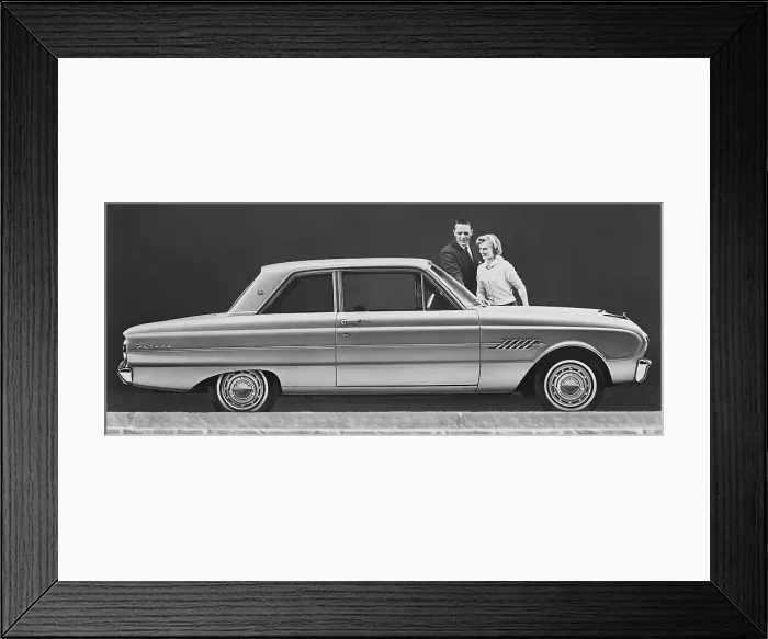 Framed Print : 1962 Ford Falcon Sports Futura Framed Print : 1962 Ford Falcon Sports Futura