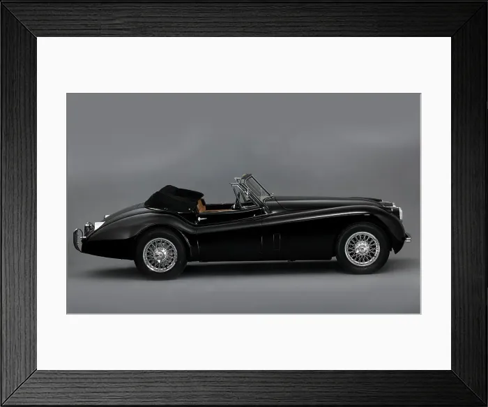 Framed Print : 1954 Jaguar XK120 SE Framed Print : 1954 Jaguar XK120 SE