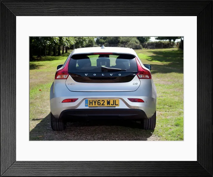 Framed Print : 2012 Volvo V40 D2