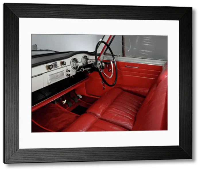 Framed Print : 1960 Austin Westminster A99 interior Framed Print : 1960 Austin Westminster A99 interior