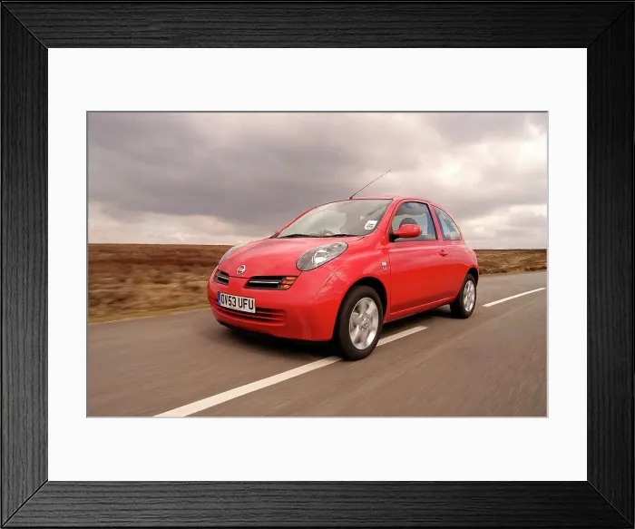 Framed Print : 2003 Nissan Micra Dci Framed Print : 2003 Nissan Micra Dci