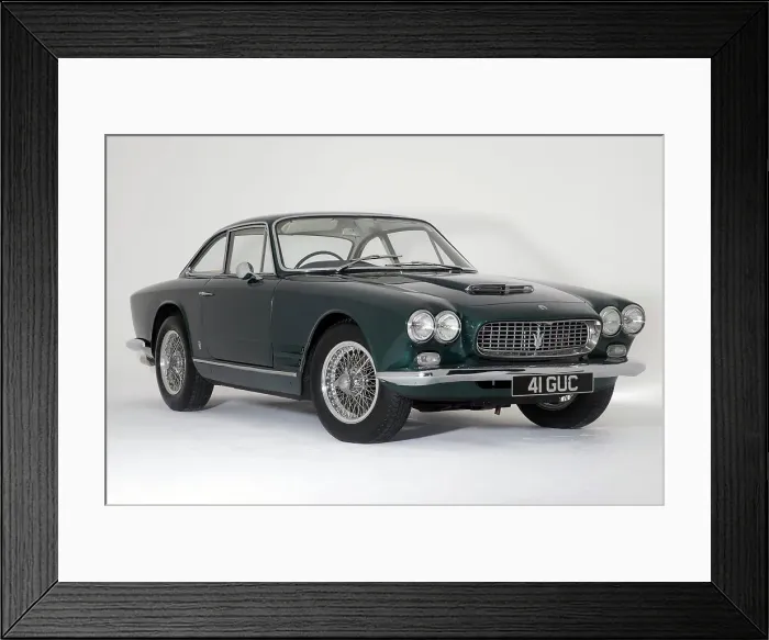 Framed Print : 1963 Maserati Sebring 3500GT Framed Print : 1963 Maserati Sebring 3500GT