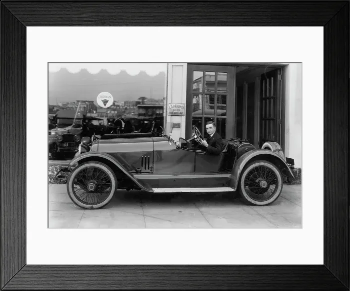 Framed Print : 1916 Mercer 22-70 hp