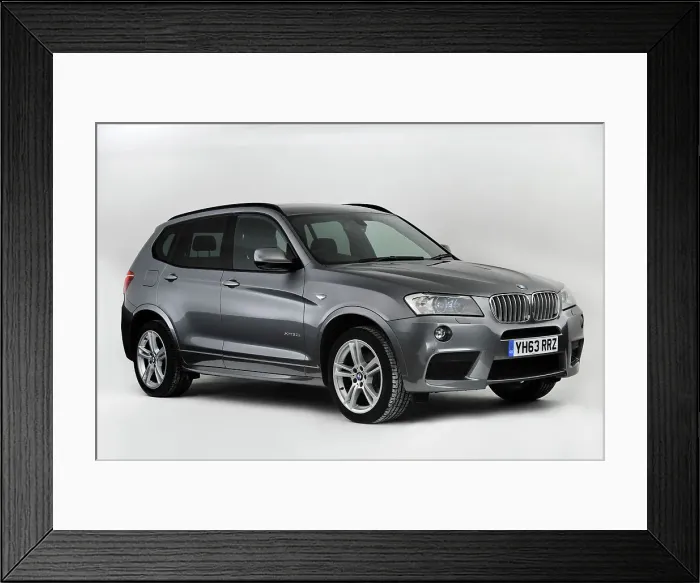 Framed Print : 2013 BMW X3 Framed Print : 2013 BMW X3