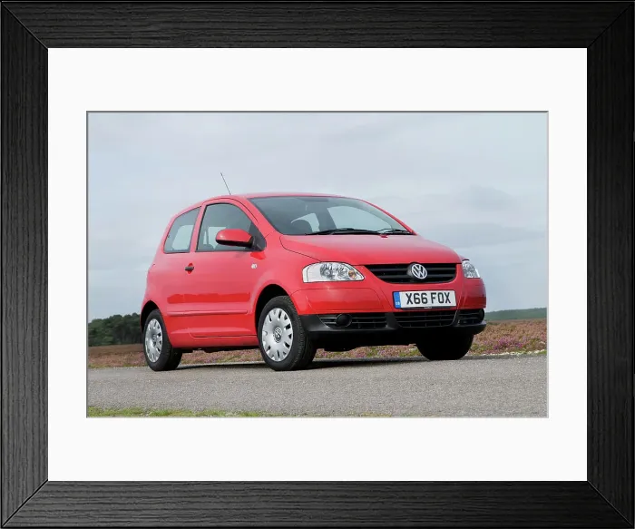 Framed Print : 2011 Volkswagen Fox Urban Framed Print : 2011 Volkswagen Fox Urban
