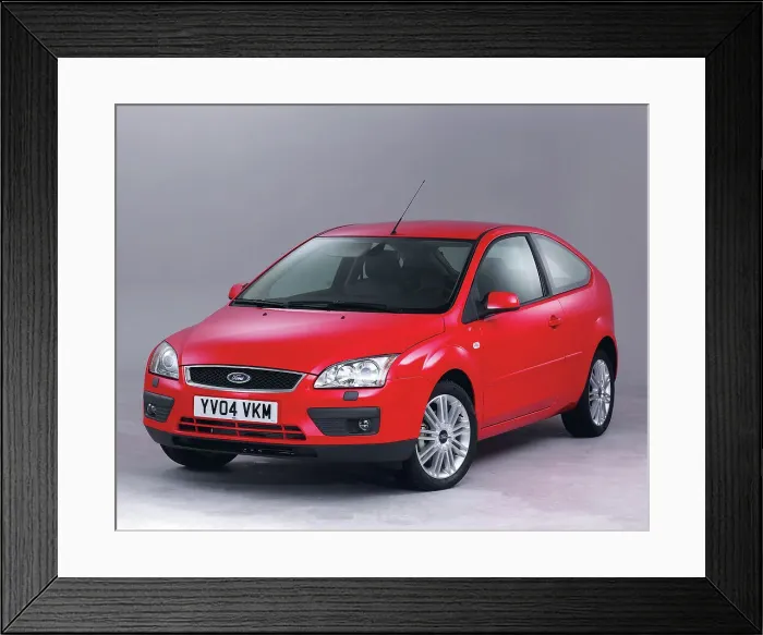 Framed Print : 2004 Ford Focus Framed Print : 2004 Ford Focus