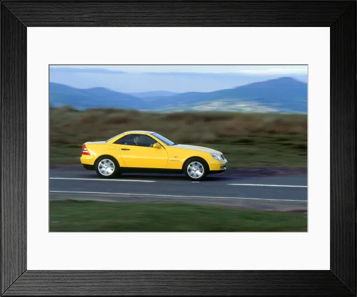 Framed Print : 1998 Mercedes Benz SLK 230 Framed Print : 1998 Mercedes Benz SLK 230
