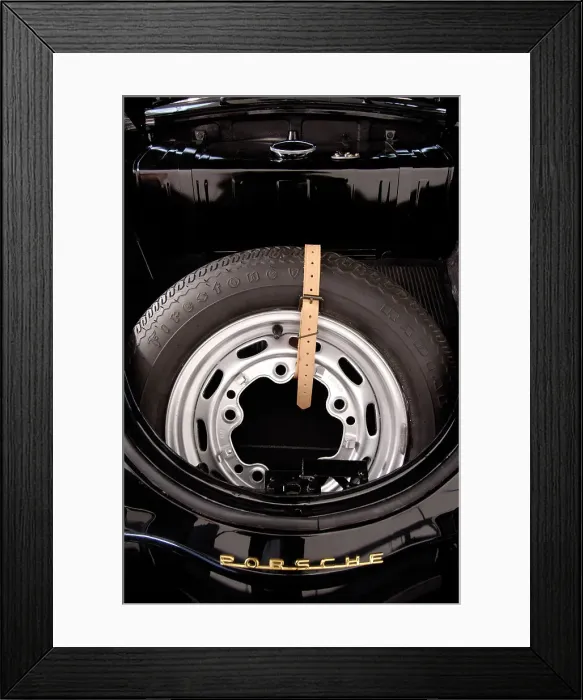 Framed Print : 1956 Porsche Spyder - James Dean replica. Artist: Simon Clay Framed Print : 1956 Porsche Spyder - James Dean replica. Artist: Simon Clay