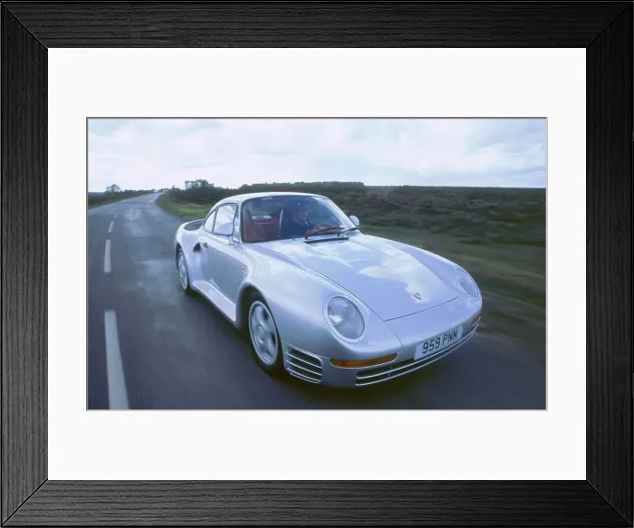 Framed Print : 1988 Porsche 959 Framed Print : 1988 Porsche 959
